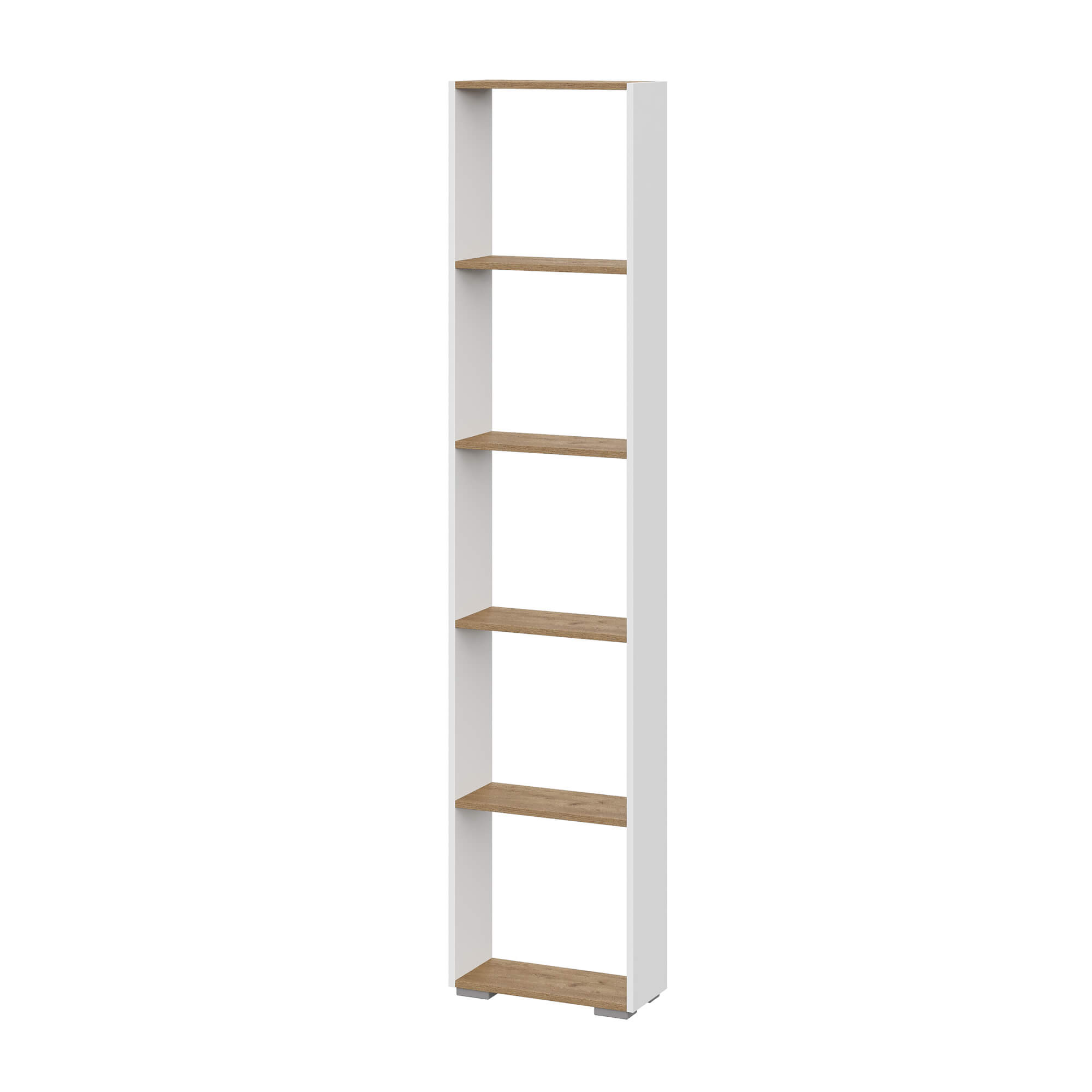 Люмо Стеллаж открытый СТЛ 01 дуб крафт золотой/белый