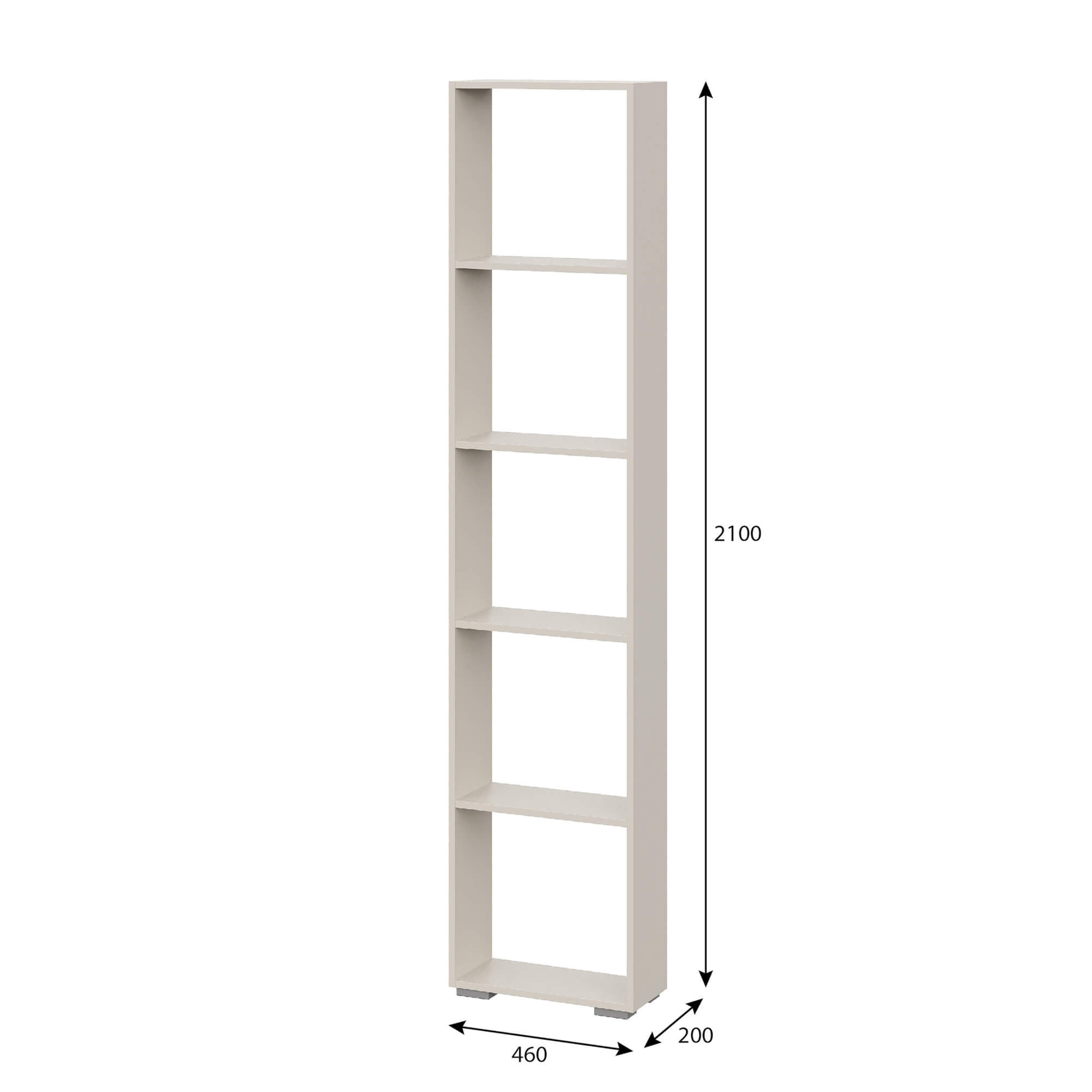 Люмо Стеллаж открытый СТЛ 01 кашемир