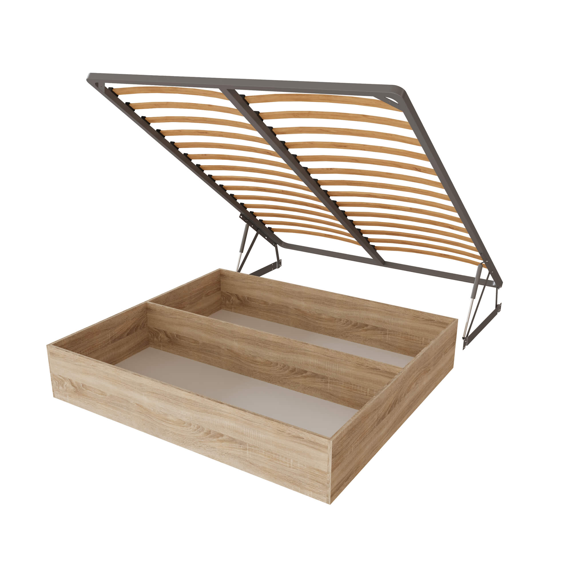 Основание для интерьерных кроватей 1,6 ортопед. подъемный механизм с ящиком